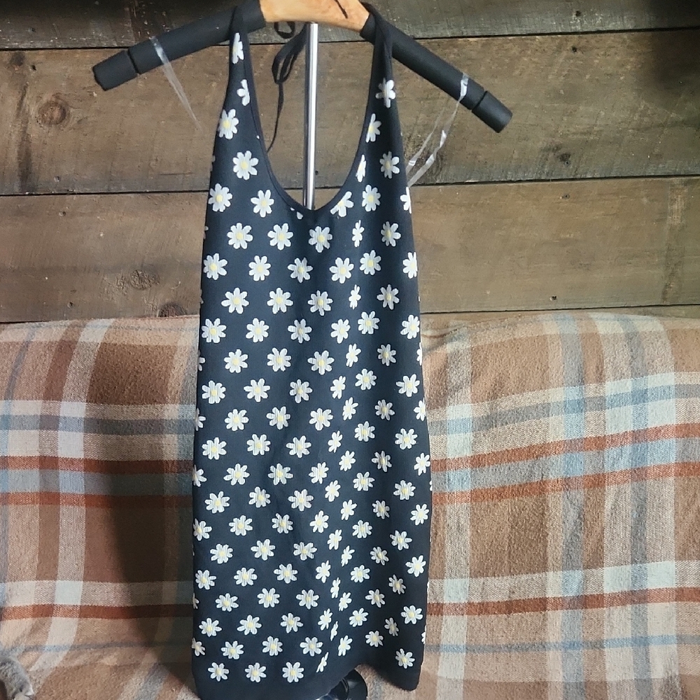 Floral Halter Dress